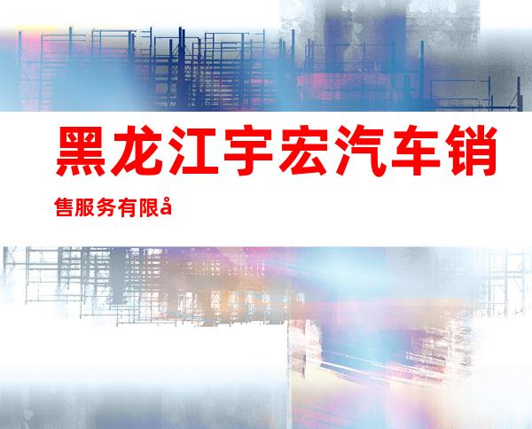 黑龙江宇宏汽车销售服务有限公司